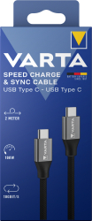 Varta Ladekabel Speed Charge & Sync USB-C auf USB-C 2...
