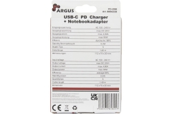 Inter-Tech PD-Charger USB C,PSU PD-2090, PD 90W, schwarz