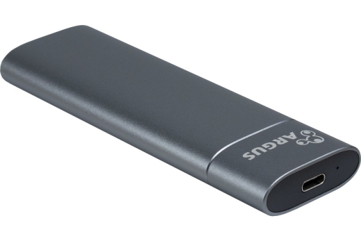 Inter-Tech Festplattengehäuse GD-MS013 M.2 113x37x12mm grau