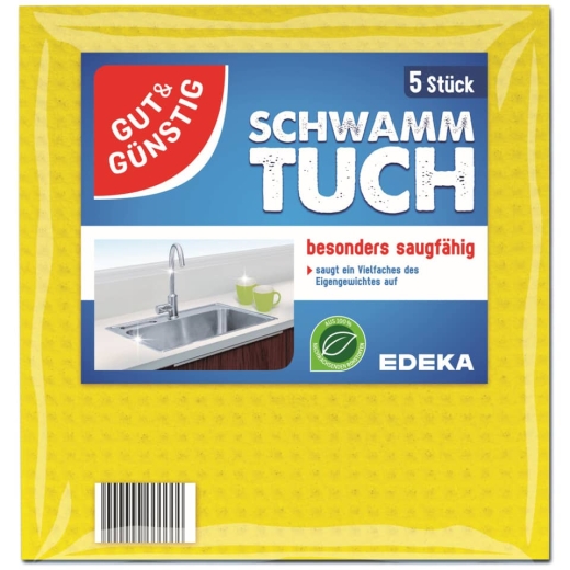 Schwammtuch - 5 Stück
