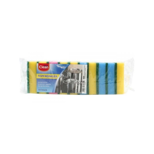 Haushaltshelfer Scheuerschwamm Küche - 10er Pack