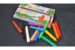 Malinos Wachsmalstifte Wachsmal-Zauber 12 Farben 3+