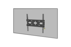 IIYAMA Wall mount MD-WM4040 125kg max VESA 400x400mm retail