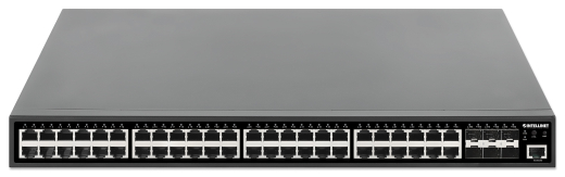 INTELLINET 54-P PoE+ Managed Switch 6x10GbE 450W