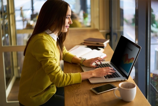 3M Bright Screen Blickschutzf. 14 Laptop (16:10) BP140W1B