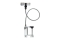 Schwaiger Grillleuchte 1 Strahler LED 0,5W Silber