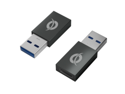 CONCEPTRONIC Adapter USB-A3.0->USB-C3.2 2Stk 10Gbs OTG gr