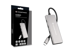CONCEPTRONIC 7-1 Dock USB-C->3xUSB-C/3xUSB-A/+ 25cm gr