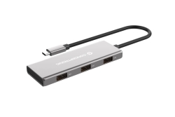 CONCEPTRONIC 7-1 Dock USB-C->3xUSB-C/3xUSB-A/+ 25cm gr