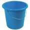 Eimer - Plastik, rund, 10 Liter, blau