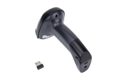 Equip 1D-Barcodescanner Laser Wireless/2.4GHz+Halter schwarz