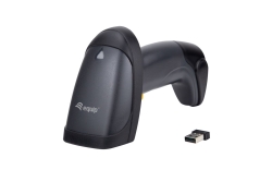 Equip 1D-Barcodescanner Laser Wireless/2.4GHz+Halter schwarz