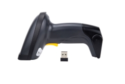 Equip 2D-Barcodescanner Laser Wireless/2.4GHz+Halter schwarz