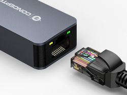 CONCEPTRONIC Adapter USB-C3.2->2.5GbE WoL 5Gbs 0.14m sw