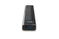 LINDY 10 Port USB 3.0 Hub mit Ein-/Ausschaltern
