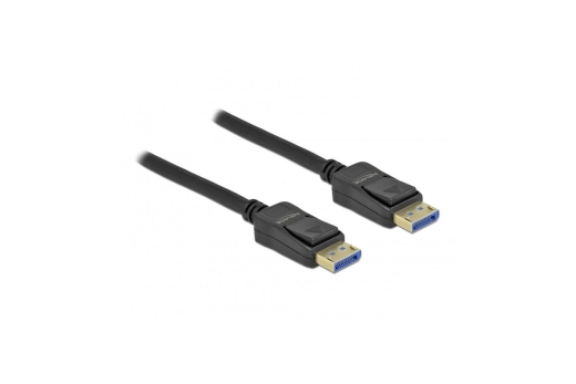DELOCK DP Kabel 10K 60Hz 54Gbps Kunststoffgehäuse 2 m