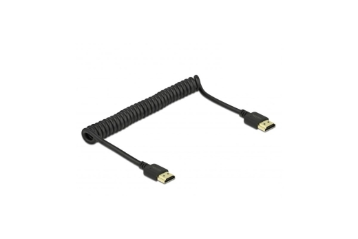 DELOCK HDMI Spiralkabel 4K 60 Hz