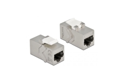 DELOCK Keystone Modul RJ45 Buchse zu RJ45 Buchse Cat.6A