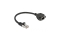 DELOCK Verläng. S/FTP RJ45 Ste.< RJ45 Bu. Cat.6A 25cm Black
