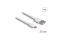 DELOCK USB Ladekabel für iPhone, iPad, iPod weiß 30 cm