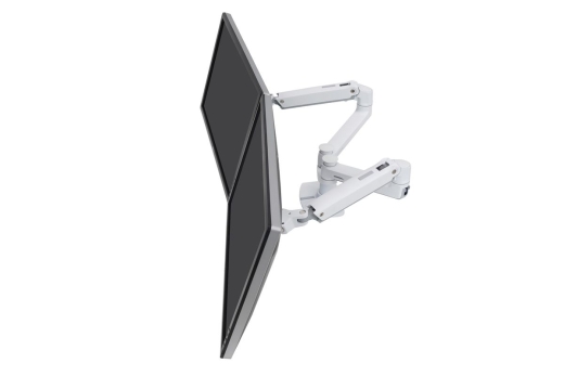 Ergotron Tischhalter LX 2-Monitore-27-18kg -WS -Höhenverst.