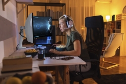 Ergotron Tischhalter HX UWMonitor -49-19kg -WS -1000R Wölb.