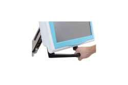 Ergotron Handgriff für VESA Montore in Schwarz