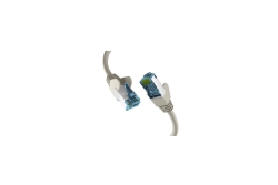 EFB RJ45 Patchkabel mit Cat7 Rohkabel 0.15m grau