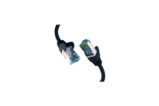 EFB RJ45 Patchkabel mit Cat7 Rohkabel 10.00m schwarz
