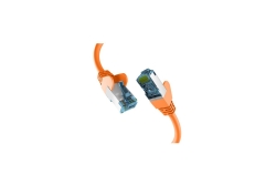 EFB RJ45 Patchkabel mit Cat7 Rohkabel 50.00m orange