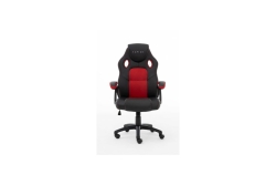 Raptor Gaming Stuhl GS-40 PU + Fabric schwarz/rot
