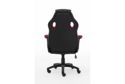 Raptor Gaming Stuhl GS-40 PU + Fabric schwarz/rot