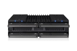 FlexiDock IcyDock 4x 2.5 to 1x5.25bay mobil rack SATA/SAS