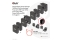 Club3D Ladegerät 3xUSB Typ C, 1xUSB Typ A, PD 140W, GaN retail