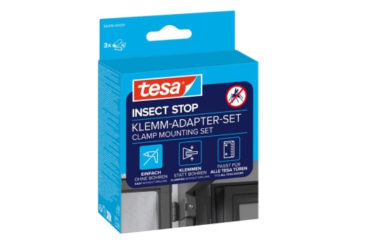 tesa Fliegengitter Adapter für FALT Tür 55415 anthrazit
