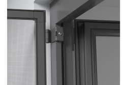 tesa Fliegengitter Adapter für FALT Tür 55415 anthrazit