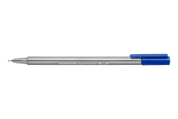 STAEDTLER Fineliner triplus blau 4er-Set retail