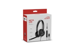 Speedlink Office Headset METIS, USB, Stereo, schwarz retail