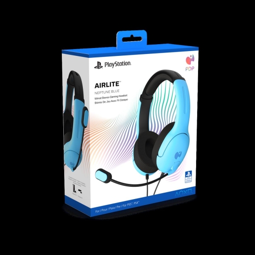 PDP Headset Airlite Stereo blau Playstation 4/5