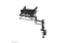 Neomounts TIS Notebook 11,6-17,3 3Gelenke schwarz Max5Kg