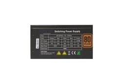 INCA Netzteil 750W 80+Gold 1x120mm Lüfter/ATX 12V 2.4 sw