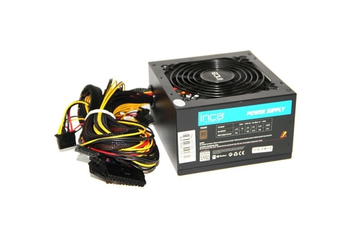 INCA Netzteil 750W 80+Bronze 1x120mm Lüfter/ATX 12V 2.4 sw