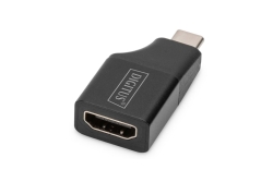 DIGITUS Adapter USB-C St.-> HDMI Bu./ 4K/30HZ 5cm
