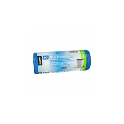 Müllsäcke - 60 L, LDPE, blau, 10 Stück