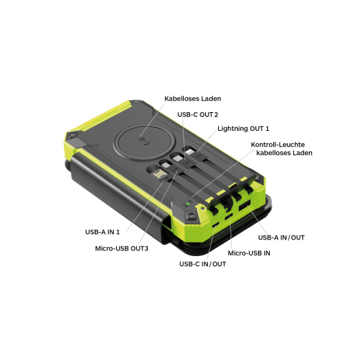RealPower Powerbank PB-20000 Solar