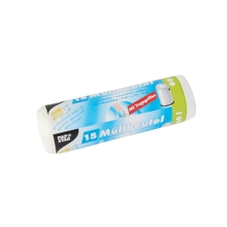 Müllbeutel mit Tragegriffen - 60 L, HDPE,...