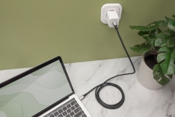 DIGITUS Anschlusskabel USB4.0/C -> C 40Gbit/s 1m schwarz