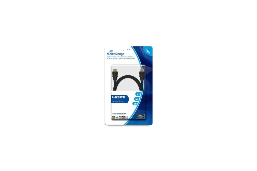 MediaRange HDMI HighSpeed Ethernet Anschlussk. 18Gibt/s 1,8m