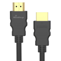 MediaRange HDMI HighSpeed Ethernet Anschlussk. 10.2Gibt/s 2m