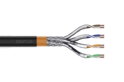 DIGITUS CAT.7 S/FTP Erdverlegekabel, simplex, PE,500m,grau